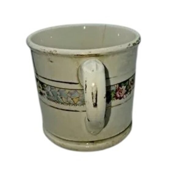 MCM Vintage Harker Pottery Semi Porcelain Shaving Mug - Picture 4 of 8